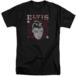 Elvis Presley - Mens Hail The King Tall T-Shirt