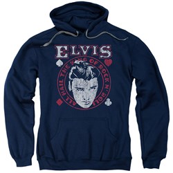 Elvis Presley - Mens Hail The King Pullover Hoodie
