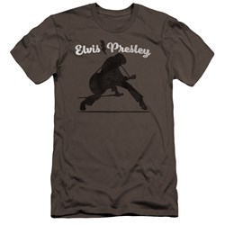 Elvis Presley - Mens Overprint Premium Slim Fit T-Shirt