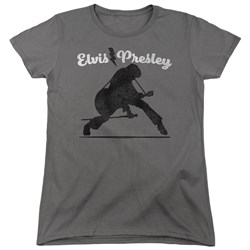 Elvis Presley - Womens Overprint T-Shirt