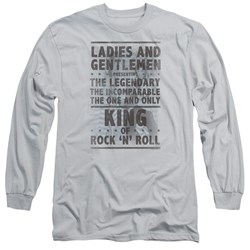 Elvis Presley - Mens Ladies And Gentlemen Long Sleeve T-Shirt