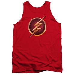 The Flash - Mens Chest Logo Tank Top