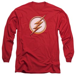 Flash - Mens Season 4 Logo Long Sleeve T-Shirt