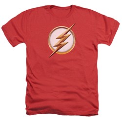 Flash - Mens Season 4 Logo Heather T-Shirt