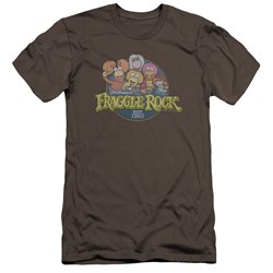 Fraggle Rock - Mens Circle Logo Premium Slim Fit T-Shirt