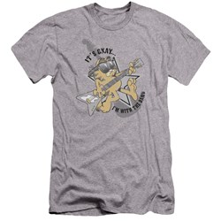 Garfield - Mens Im With The Band Premium Slim Fit T-Shirt