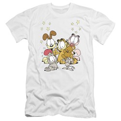 Garfield - Mens Friends Are Best Premium Slim Fit T-Shirt