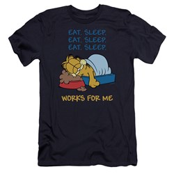 Garfield - Mens Works For Me Premium Slim Fit T-Shirt