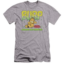 Garfield - Mens Manners Premium Slim Fit T-Shirt