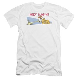 Garfield - Mens Annoy Someone Premium Slim Fit T-Shirt