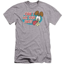 Garfield - Mens Question Premium Slim Fit T-Shirt