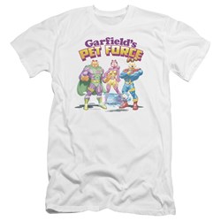 Garfield - Mens Heroes Await Premium Slim Fit T-Shirt