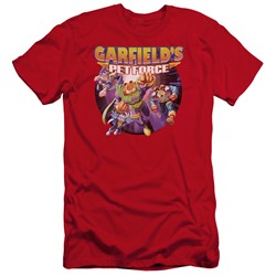 Garfield - Mens Pet Force Four Premium Slim Fit T-Shirt