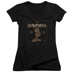 Garfield - Juniors Est 1978 V-Neck T-Shirt