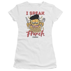 Garfield - Juniors Speaking Love T-Shirt