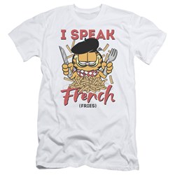 Garfield - Mens Speaking Love Slim Fit T-Shirt