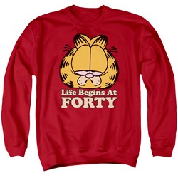 Garfield - Mens Life Begins At Forty Sweater