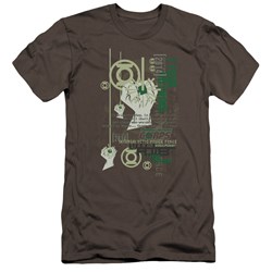 Green Lantern - Mens Core Strength Premium Slim Fit T-Shirt