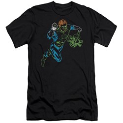 Gl - Mens Neon Lantern Premium Slim Fit T-Shirt