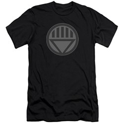 Green Lantern - Mens Black Symbol Premium Slim Fit T-Shirt