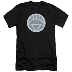 Green Lantern - Mens White Symbol Premium Slim Fit T-Shirt