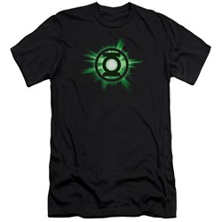 Green Lantern - Mens Green Glow Premium Slim Fit T-Shirt