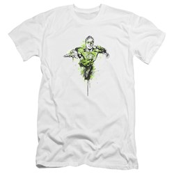 Green Lantern - Mens Inked Premium Slim Fit T-Shirt