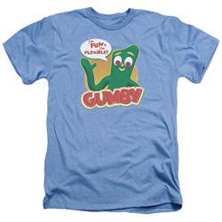 Gumby - Mens Fun & Flexible Heather T-Shirt