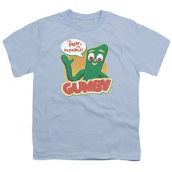 Gumby - Youth Fun & Flexible T-Shirt