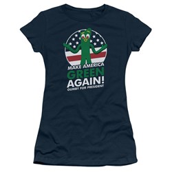 Gumby - Juniors For President T-Shirt