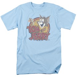 Tom And Jerry - Mens Water Damaged T-Shirt