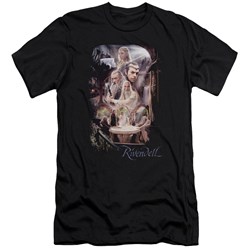 The Hobbit - Mens Rivendell Premium Slim Fit T-Shirt