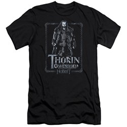 The Hobbit - Mens Thorin Stare Premium Slim Fit T-Shirt