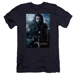 The Hobbit - Mens Thorin Poster Premium Slim Fit T-Shirt