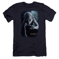 The Hobbit - Mens Gollum Poster Premium Slim Fit T-Shirt