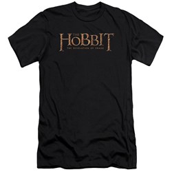Hobbit - Mens Logo Premium Slim Fit T-Shirt