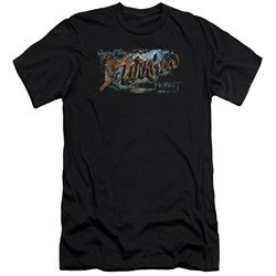 Hobbit - Mens Greetings From Mirkwood Premium Slim Fit T-Shirt