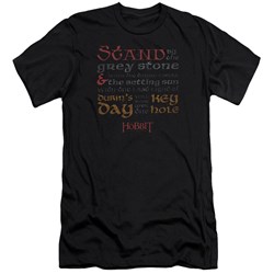 Hobbit - Mens Keyhole Premium Slim Fit T-Shirt