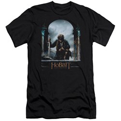 Hobbit - Mens Bilbo Poster Premium Slim Fit T-Shirt