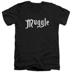 Harry Potter - Mens Muggle V-Neck T-Shirt