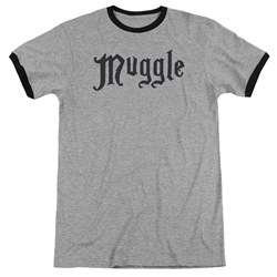 Harry Potter - Mens Muggle Ringer T-Shirt