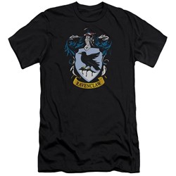 Harry Potter - Mens Ravenclaw Crest Premium Slim Fit T-Shirt