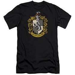 Harry Potter - Mens Hufflepuff Crest Slim Fit T-Shirt