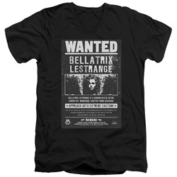 Harry Potter - Mens Wanted Bellatrix V-Neck T-Shirt
