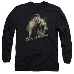 Harry Potter - Mens Dumbledore Wand Long Sleeve T-Shirt