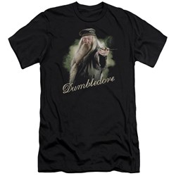Harry Potter - Mens Dumbledore Wand Premium Slim Fit T-Shirt