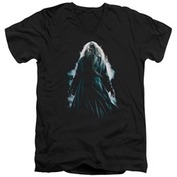 Harry Potter - Mens Dumbledore Burst V-Neck T-Shirt