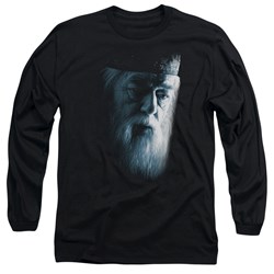 Harry Potter - Mens Dumbledore Face Long Sleeve T-Shirt