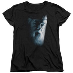 Harry Potter - Womens Dumbledore Face T-Shirt