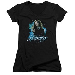 Harry Potter - Juniors Hermione Ready V-Neck T-Shirt